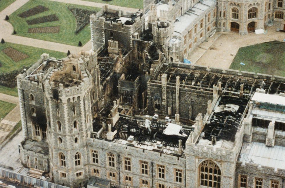 windsor castle after the fire