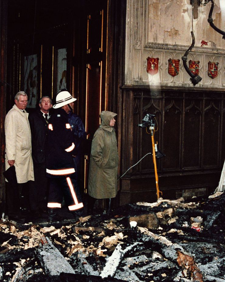 windsor castle fire in windsor